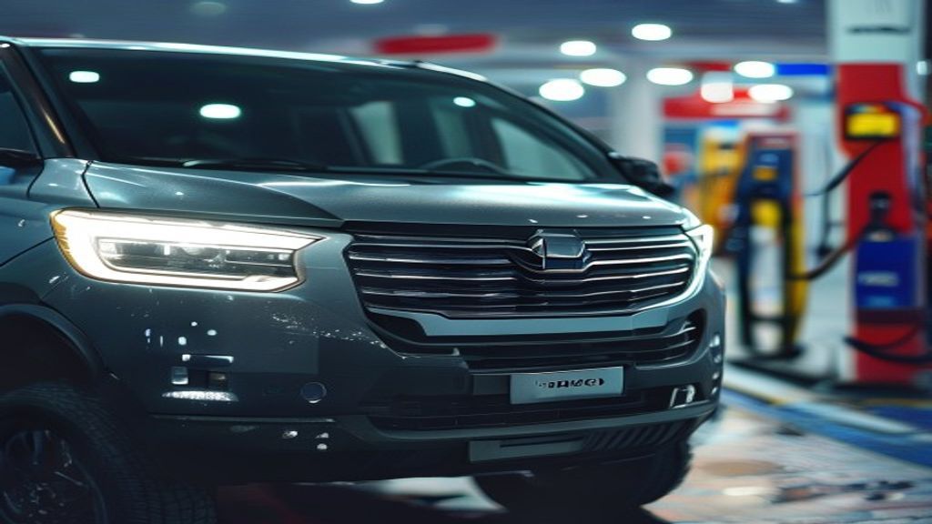 Yeni Dacia Striker LPG modelinin yakıt tankı net gözüken görüntüsü
