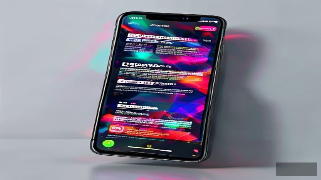 Son dakika haberleri gösteren akıllı telefon ekranı