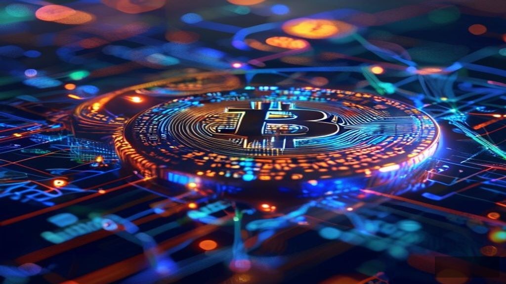 Bitcoin dijital para biriminin sembolü